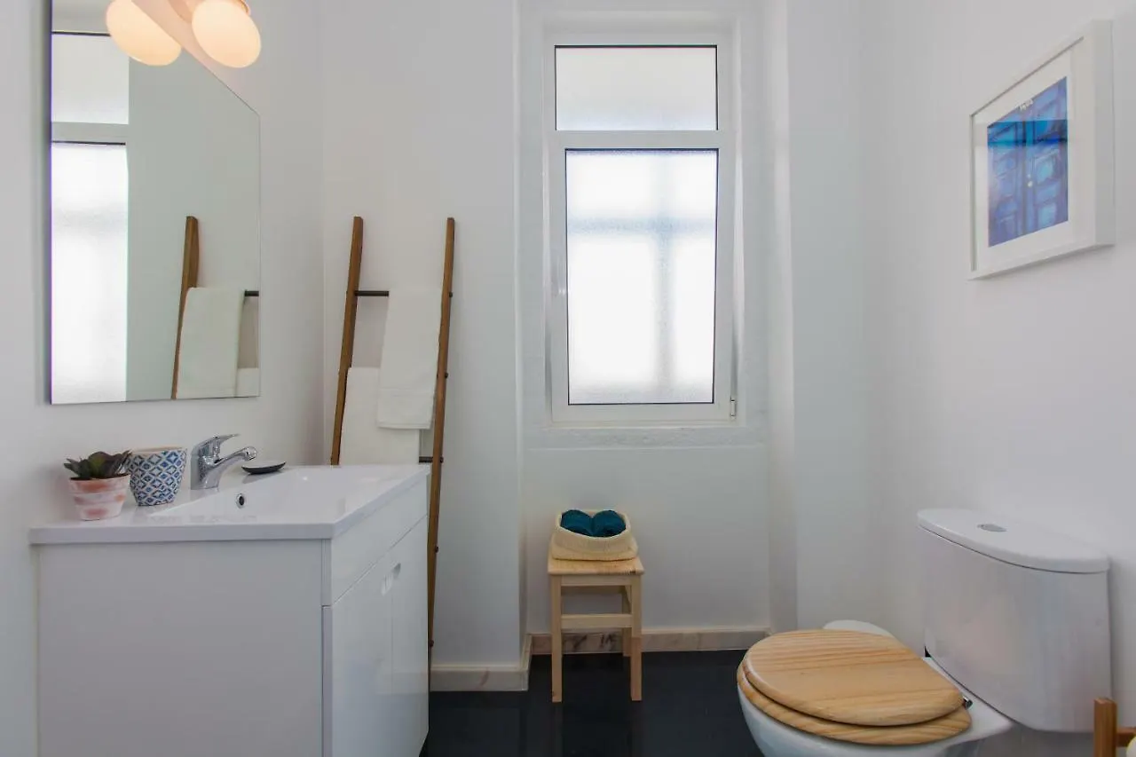 Typical Light Filled Graca Apt W Ac, By Timecooler Lisbon