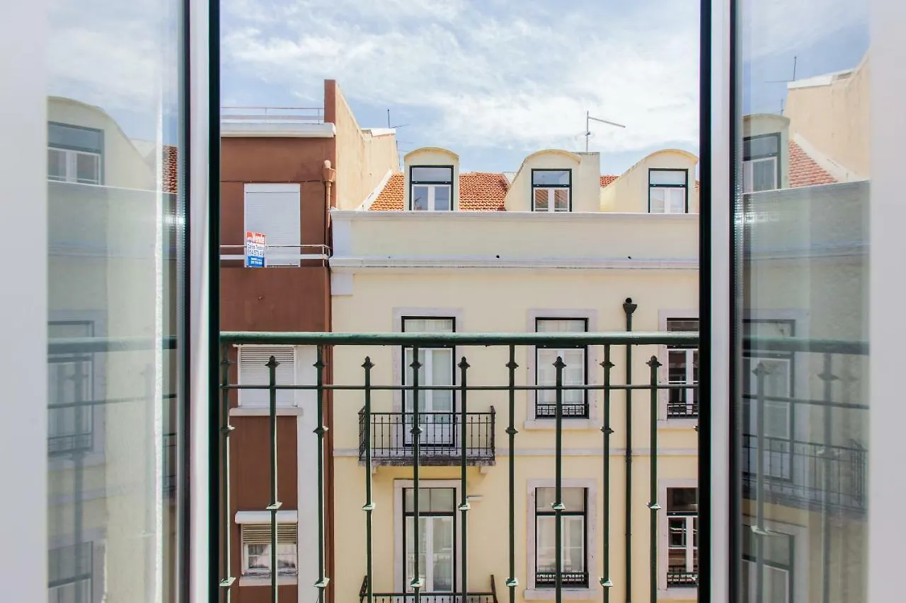 Typical Light Filled Graca Apt W Ac, By Timecooler Lisbon Portugal